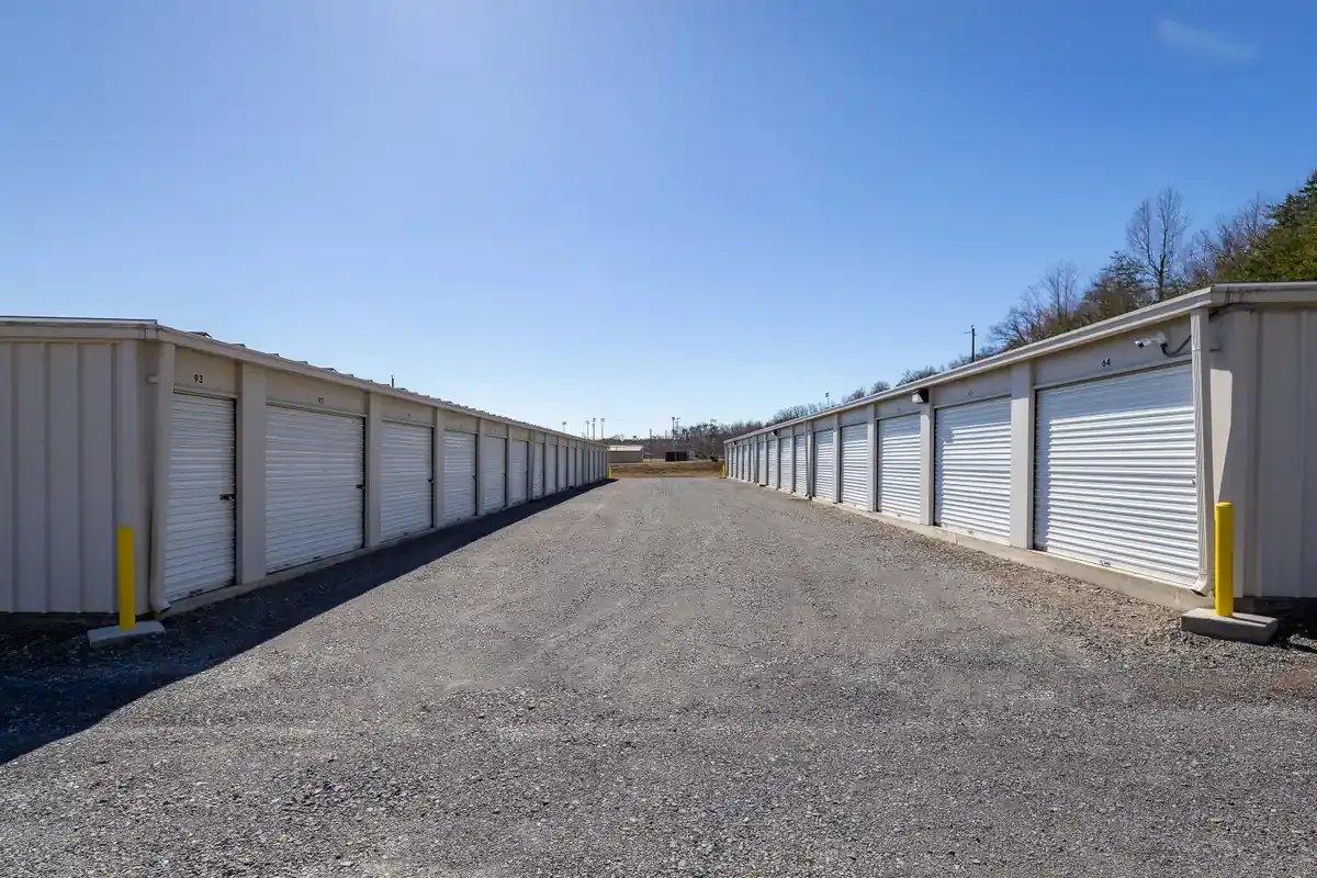 Drive aisle KO Storage of Berkeley Springs, WV